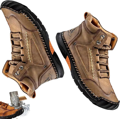 Rexon Men's Orthopedic Boots | Waterproof, Arch Support, Non-Slip Sole 7