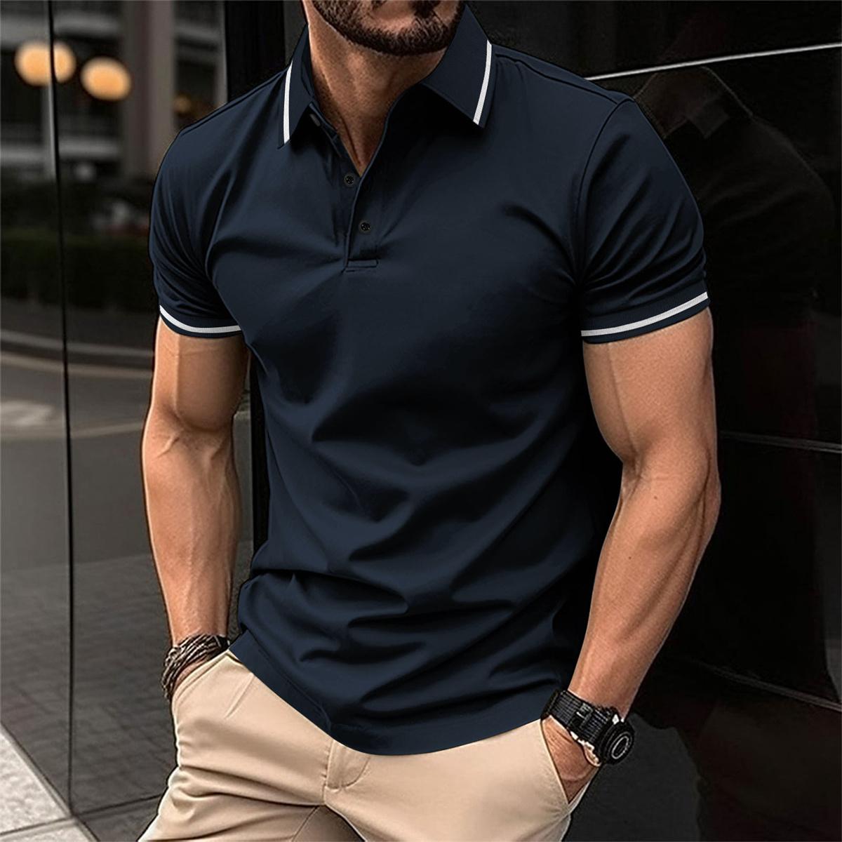 Rico Men's Polo Shirt | Slim Fit, Casual Elegance 0