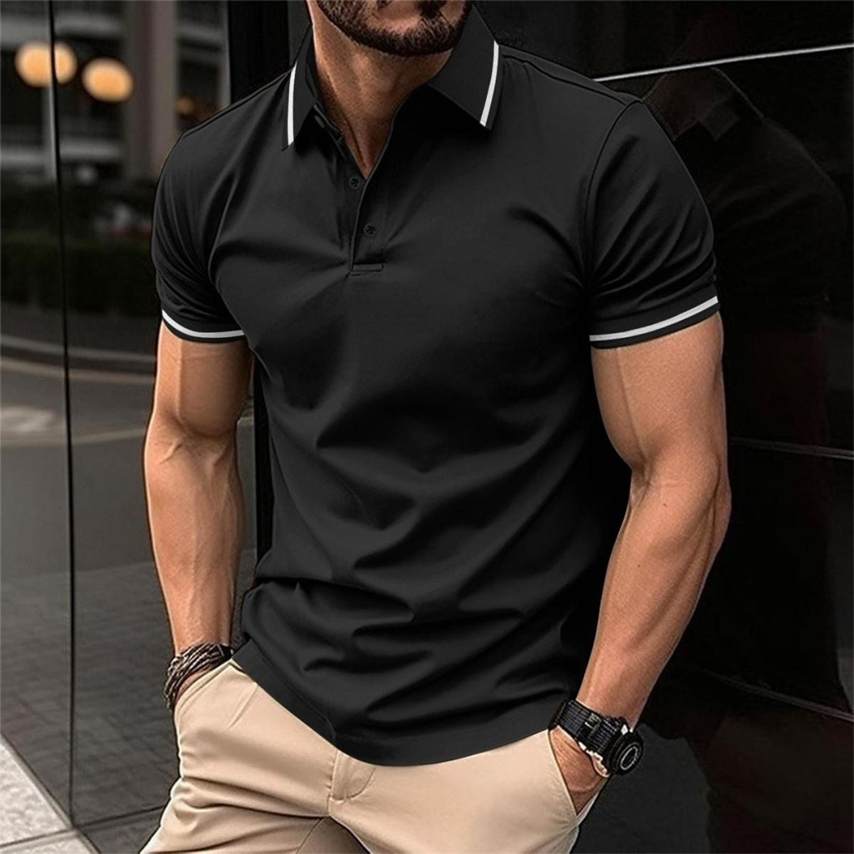 Rico Men's Polo Shirt | Slim Fit, Casual Elegance 1