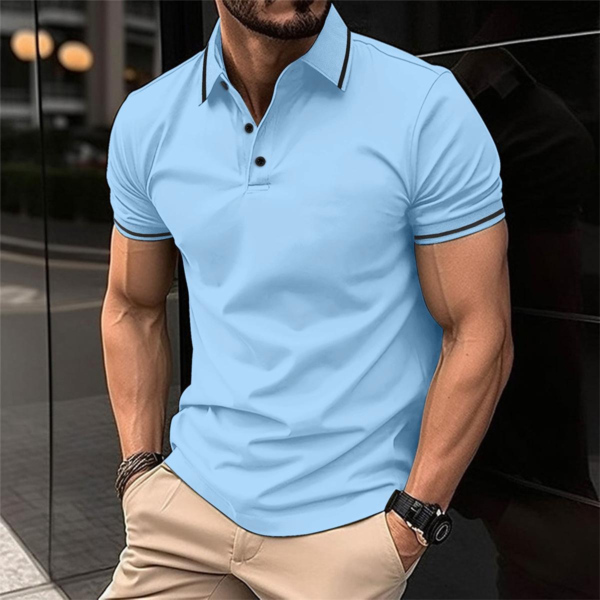 Rico Men's Polo Shirt | Slim Fit, Casual Elegance 4