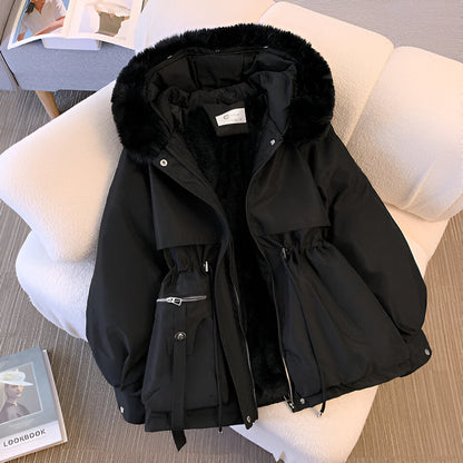 Rina Women's Winter Coat | Plush Faux Fur Collar, Casual 2