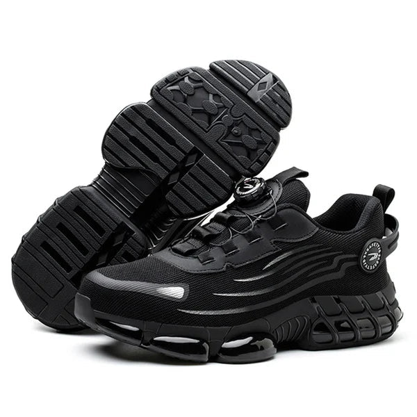 Robo Men's Safety Shoes | Steel Toe, Ergonomic Comfort 2