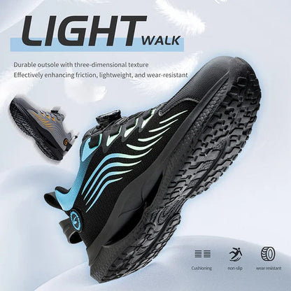 Robo Men's Safety Shoes | Steel Toe, Ergonomic Comfort 3