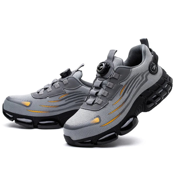 Robo Men's Safety Shoes | Steel Toe, Ergonomic Comfort 6