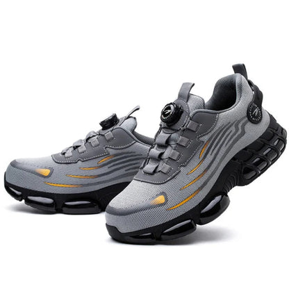Robo Men's Safety Shoes | Steel Toe, Ergonomic Comfort 6