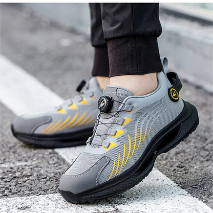 Robo Men's Safety Shoes | Steel Toe, Ergonomic Comfort 8