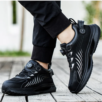 Robo Men's Safety Shoes | Steel Toe, Ergonomic Comfort 9
