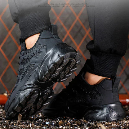 Rocco Men's Safety Shoes | Steel Toe, Non-Slip, Durable Comfort 3