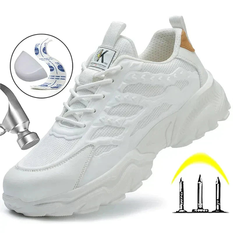 Rocco Men's Safety Shoes | Steel Toe, Non-Slip, Durable Comfort 8