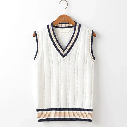 Rocco Men's V-neck Vest | High-Quality Knit, Versatile 0
