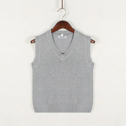Rocco Men's V-neck Vest | High-Quality Knit, Versatile 8