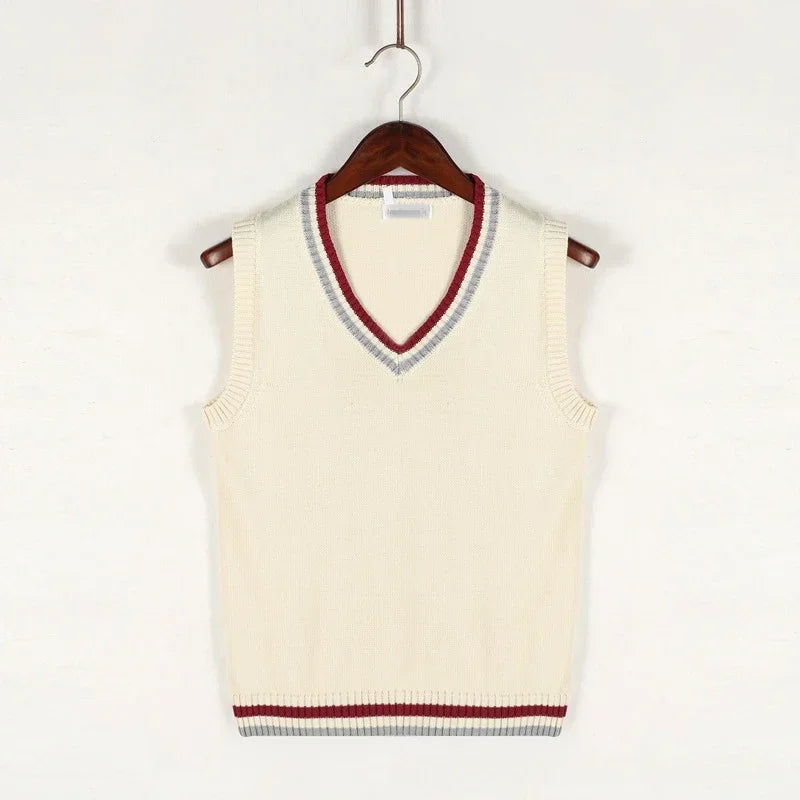 Rocco Men's V-neck Vest | High-Quality Knit, Versatile 9