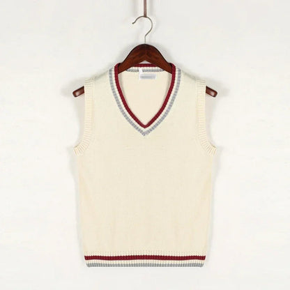 Rocco Men's V-neck Vest | High-Quality Knit, Versatile 9