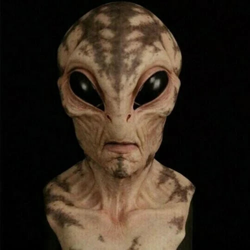 Rylan Unisex Alien Mask | Hand-Painted Latex Silicone, Realistic Design 2