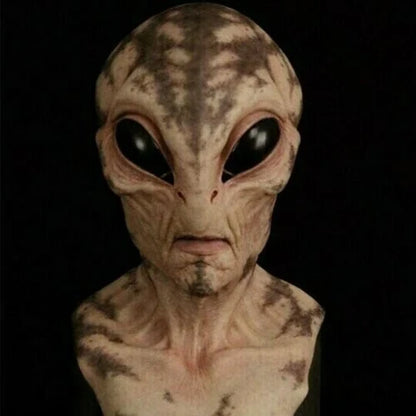 Rylan Unisex Alien Mask | Hand-Painted Latex Silicone, Realistic Design 2