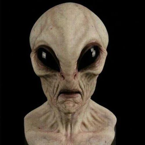 Rylan Unisex Alien Mask | Hand-Painted Latex Silicone, Realistic Design 5