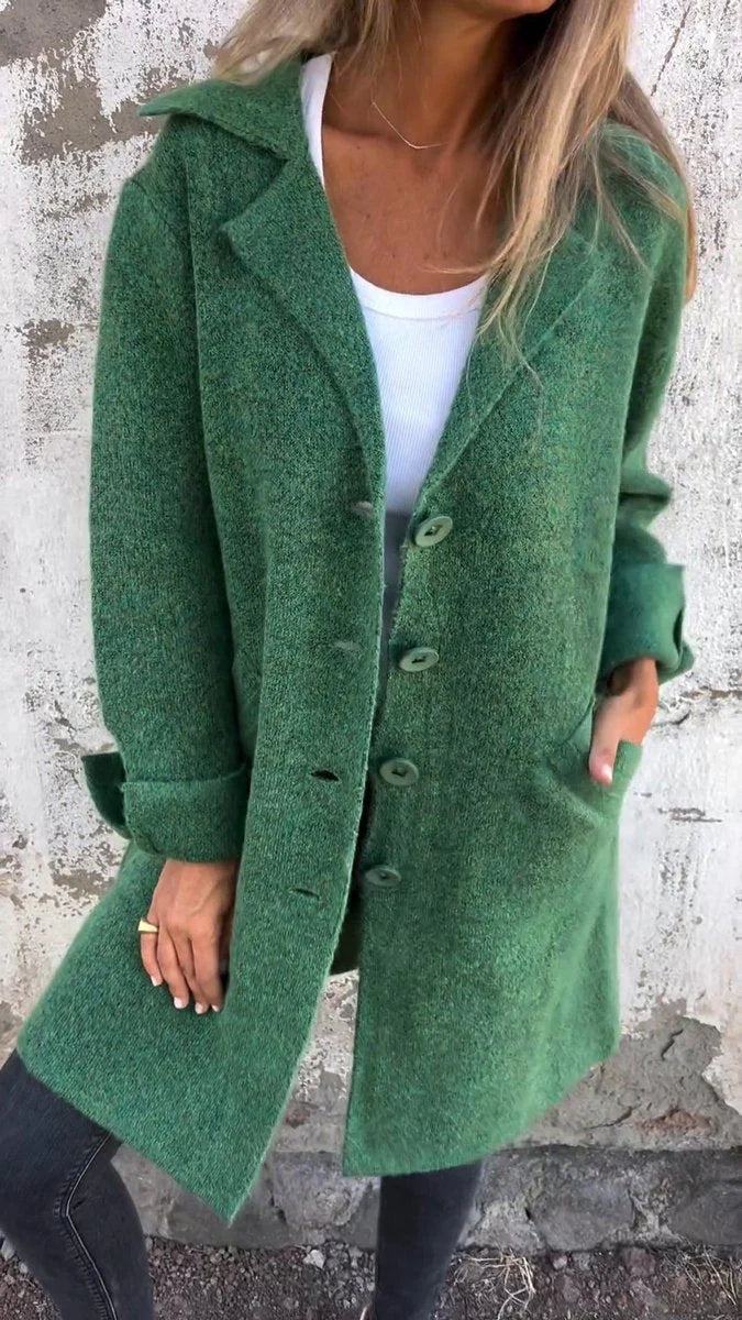 Rylan Women's Longline Coat | Smooth Fabric, Relaxed Fit, Winter Essential 0