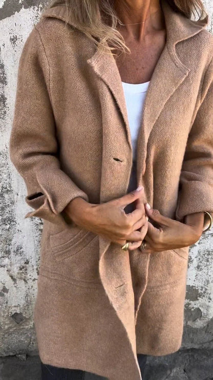 Rylan Women's Longline Coat | Smooth Fabric, Relaxed Fit, Winter Essential 9