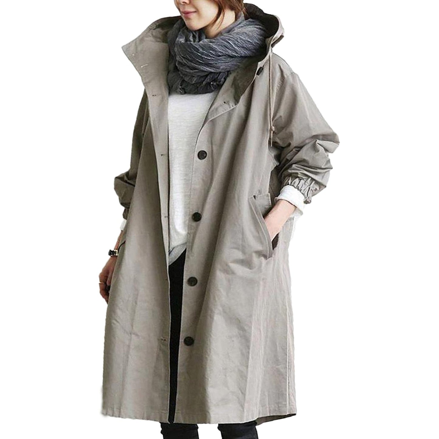Samantha Women's Trench Jacket | Lightweight and Breathable 3