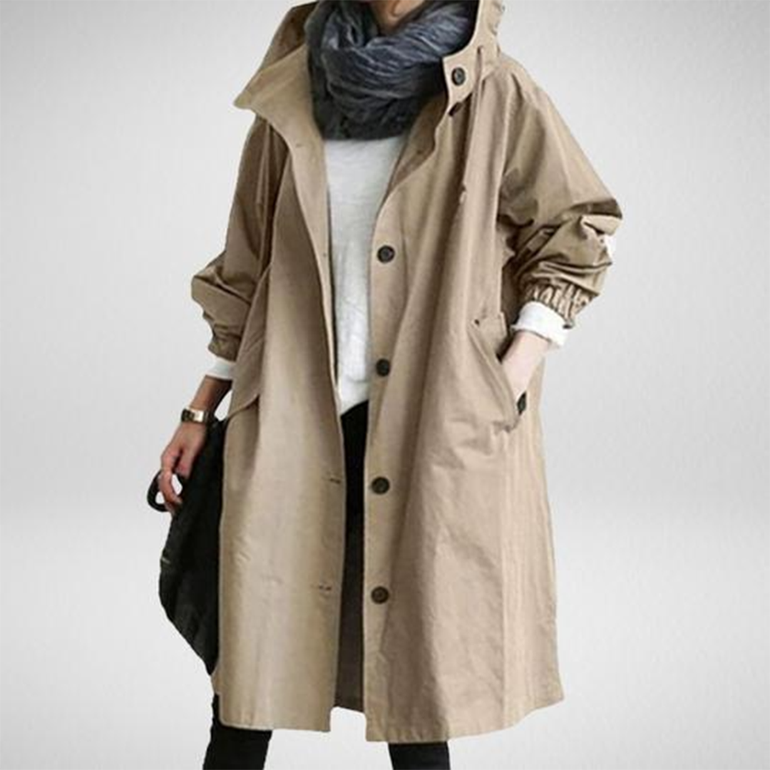 Samantha Women's Trench Jacket | Lightweight and Breathable 4