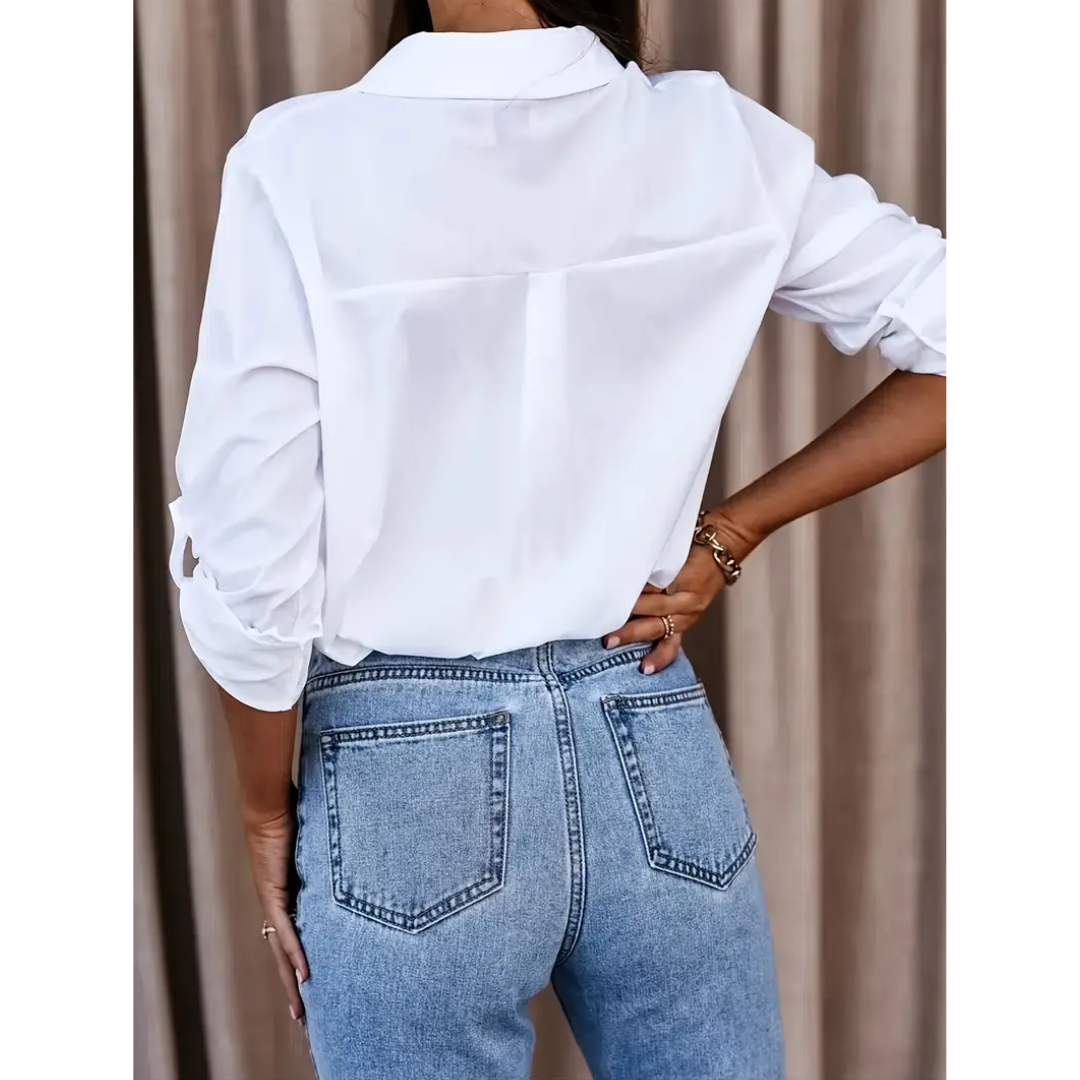 Sari Women's Blouse | Airy Fabric, Casual Elegance 5