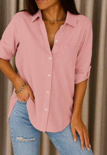 Sari Women's Blouse | Airy Fabric, Casual Elegance 9