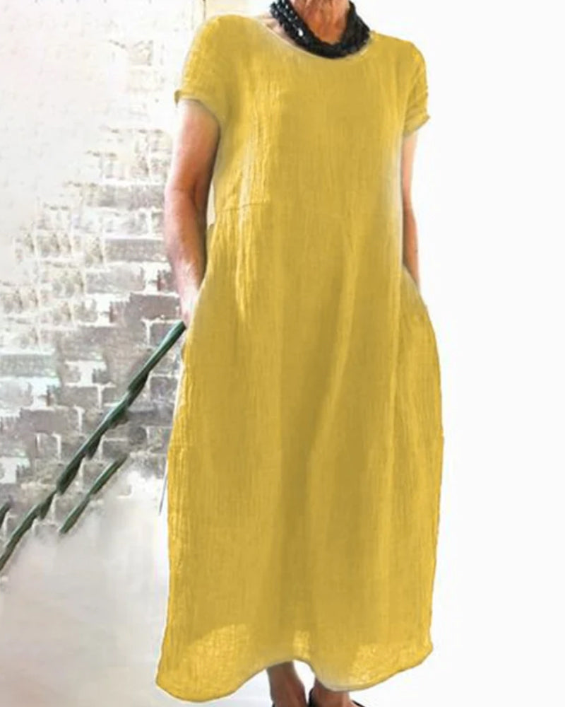 Sari Women's Midi Dress | Comfortable Casual Style 1