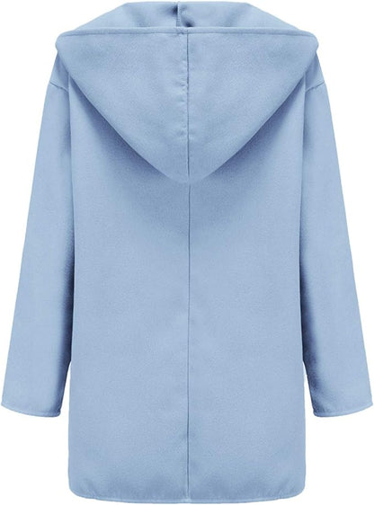 Sarina Women's Long Coat | High Collar, Minimalist Design, Versatile Winter Wear 2