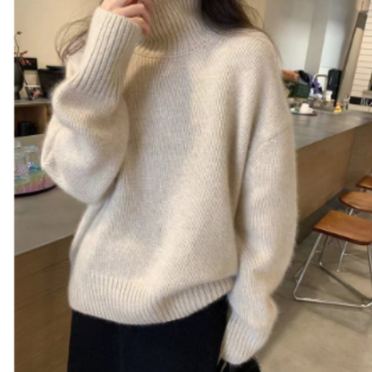 Savanna Women's Turtleneck Sweater | Cozy Warmth, Soft Fabric 0