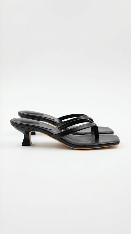 Sela Women's Sandals | Low Heel, Minimalist Design 0