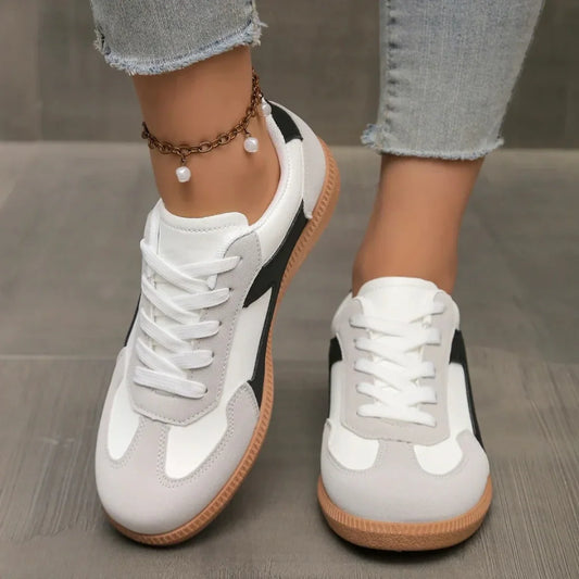 Sela Women's Sneakers | Low-Cut Lace-Up Design, Comfortable Fit 0
