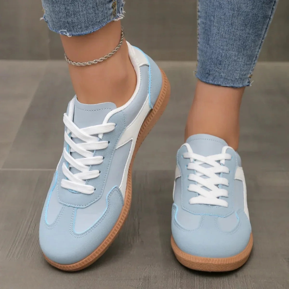 Sela Women's Sneakers | Low-Cut Lace-Up Design, Comfortable Fit 1