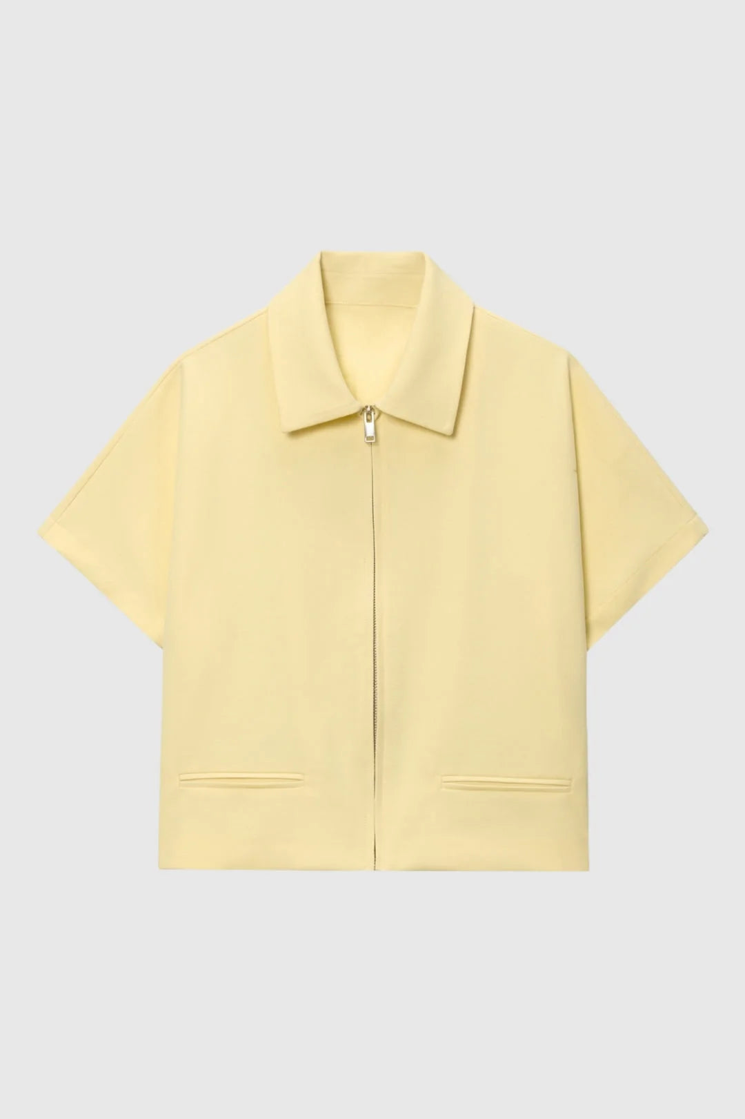 Sera Women's Cropped Jacket | Zip Fastening, Casual Chic 1