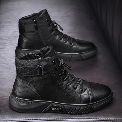 ShadowStep Men's Boots | Premium Leather, Cushioned Comfort 3