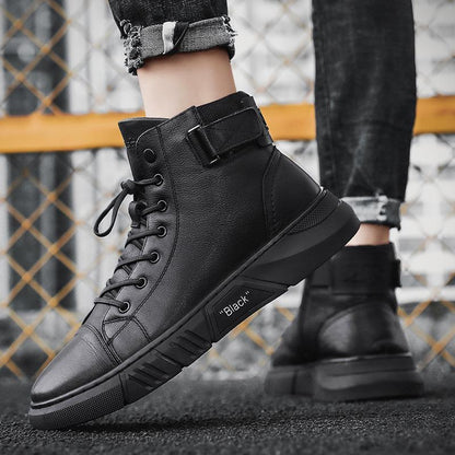 ShadowStep Men's Boots | Premium Leather, Cushioned Comfort 4