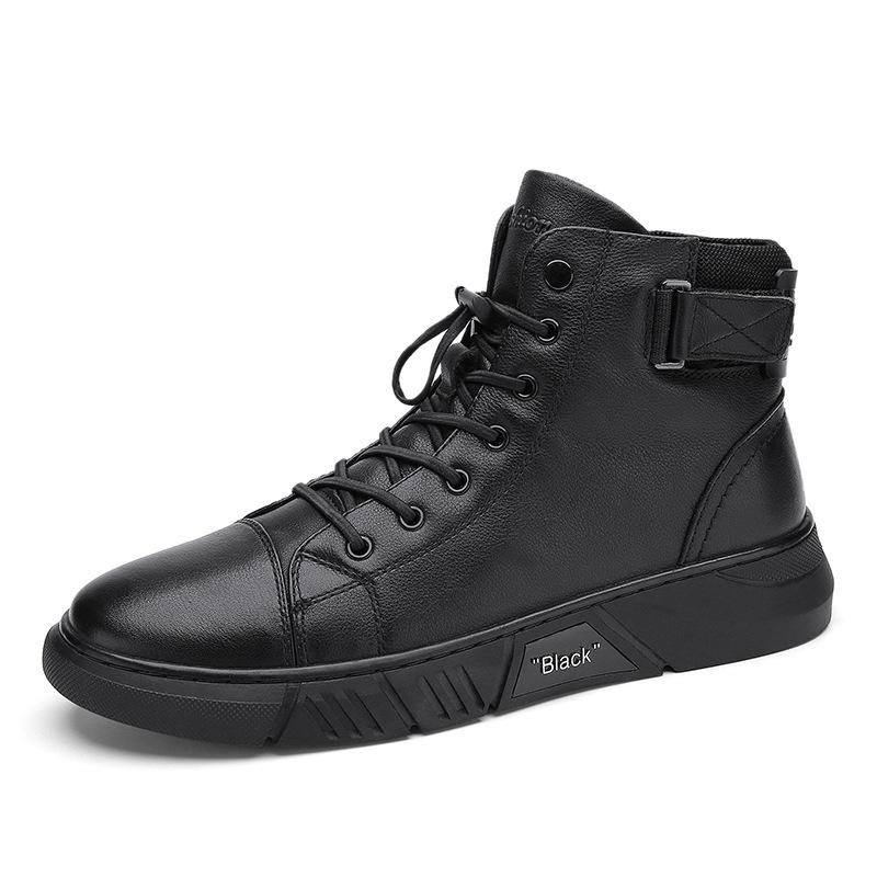 ShadowStep Men's Boots | Premium Leather, Cushioned Comfort 6