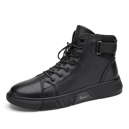 ShadowStep Men's Boots | Premium Leather, Cushioned Comfort 6