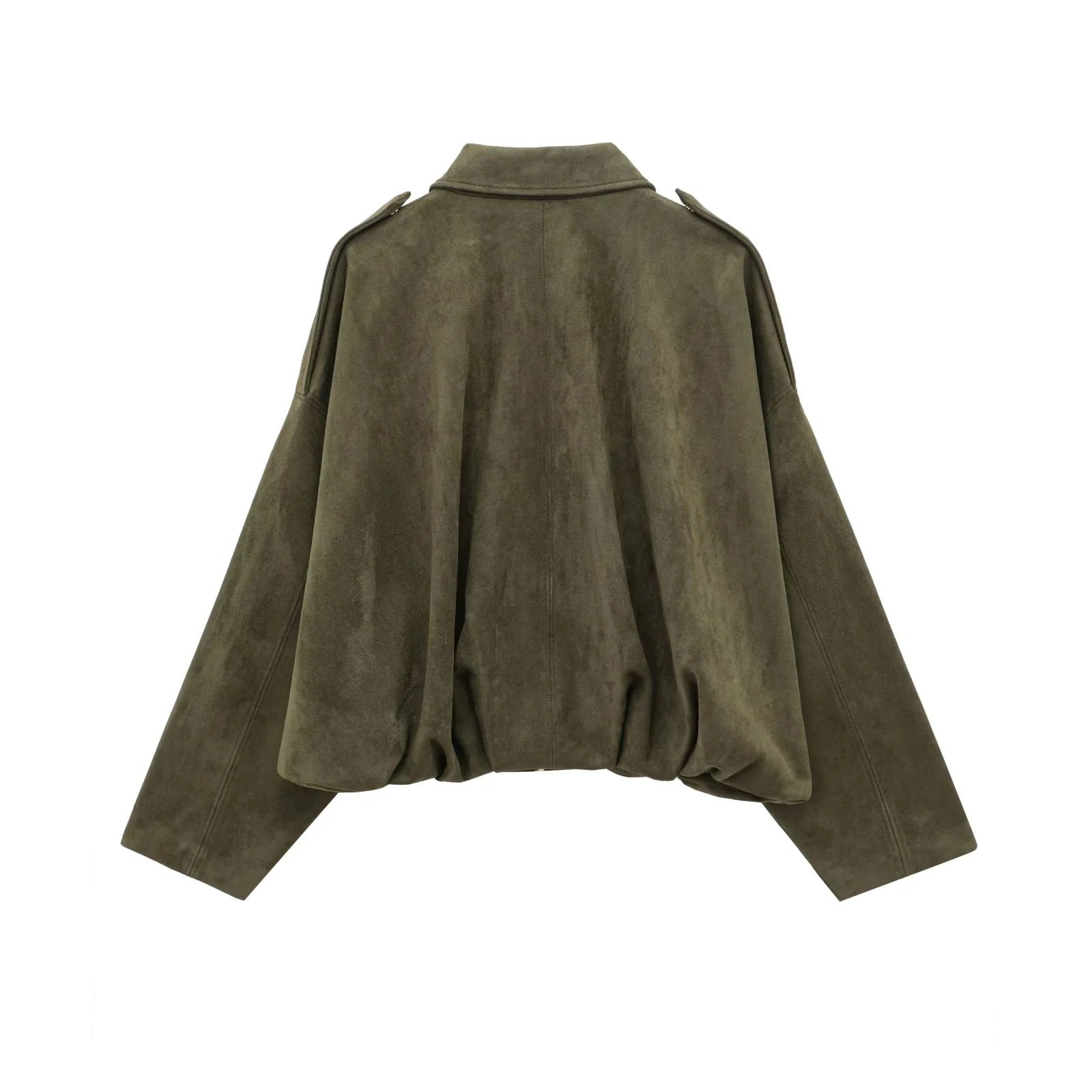 Shaheeda Women's Jacket | Oversized Suede, Vintage Style 2