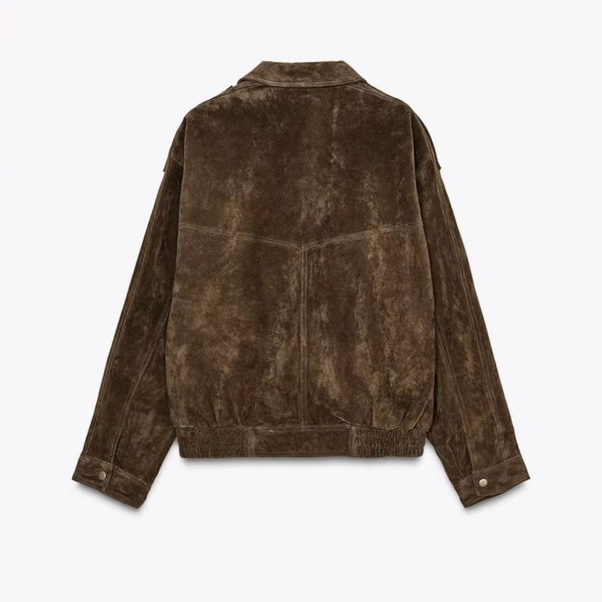 Shaheeda Women's Jacket | Oversized Suede, Vintage Style 3
