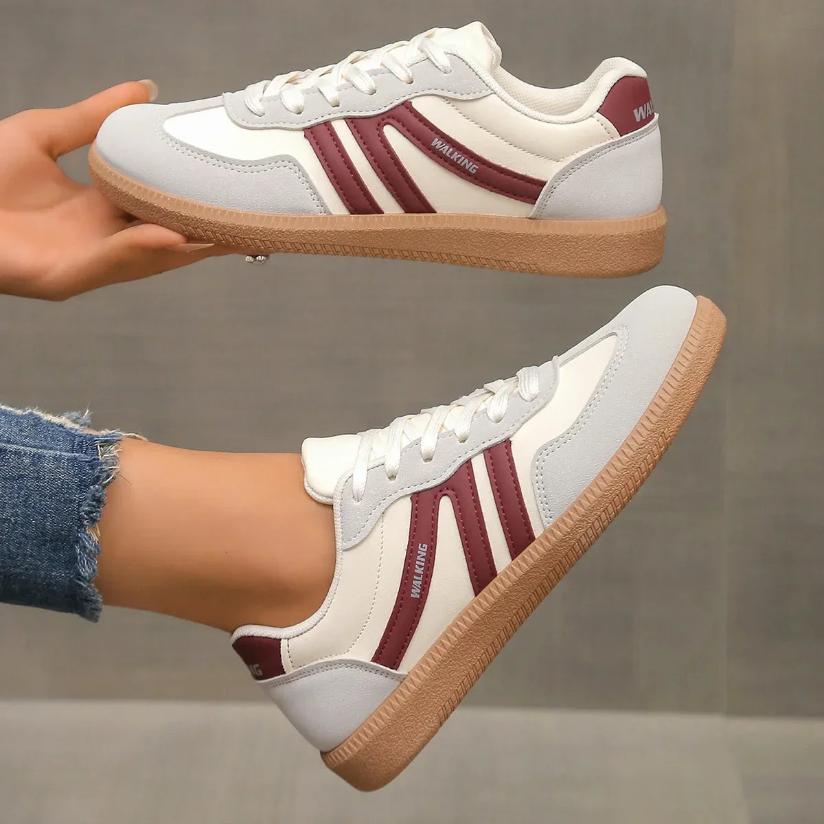 Sienna Women's Sneakers | Trendy Animal Print, Casual Lace-Up 2