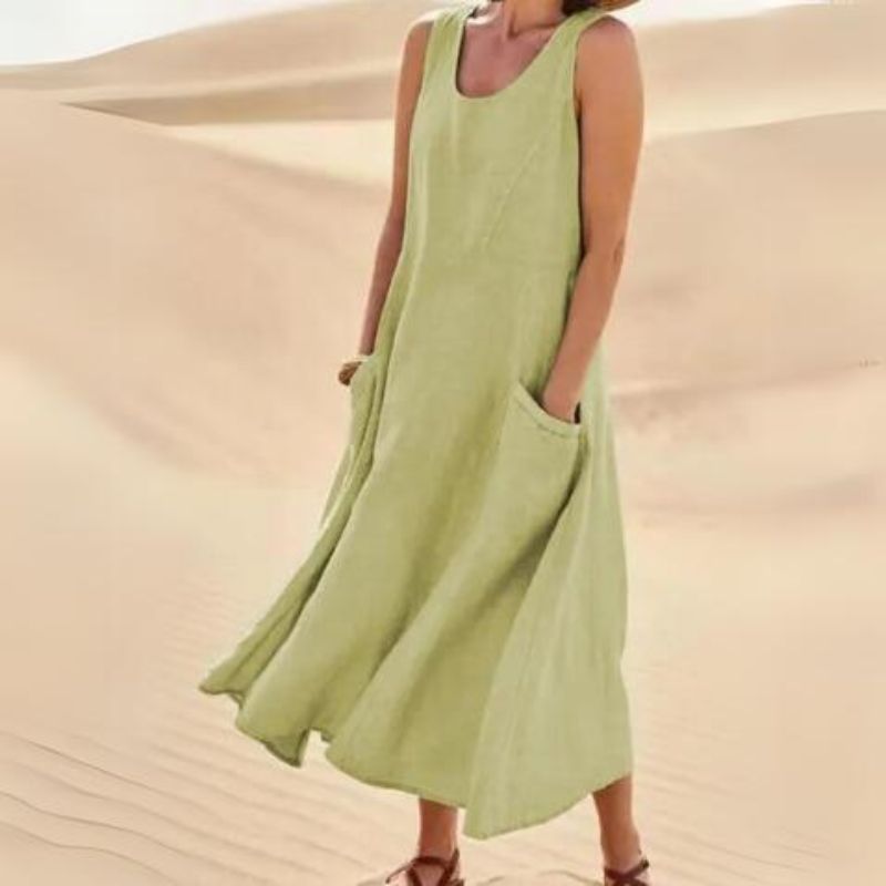 Sierra Women's Midi Dress | Relaxed Fit, Versatile Style 8