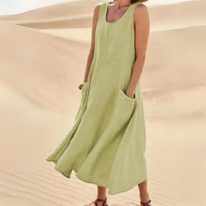 Sierra Women's Midi Dress | Relaxed Fit, Versatile Style 8