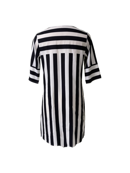 Sierra Women's Mini Dress | Striped Pattern, Effortless Style 1