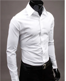 Sleek Men's Casual Shirt | Soft Fabric, Long Sleeve 1