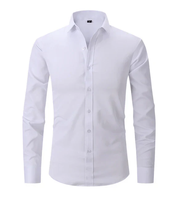 Sleek Men's Dress Shirt | Slim Fit, Versatile Style 0