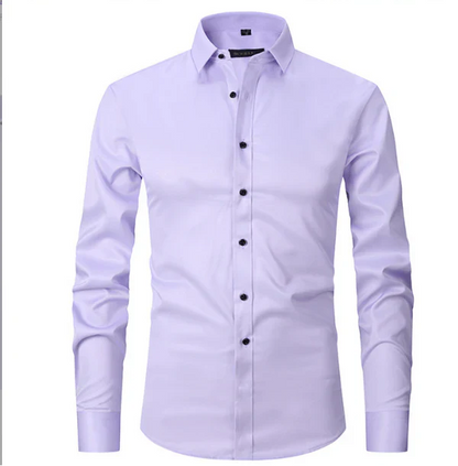 Sleek Men's Dress Shirt | Slim Fit, Versatile Style 3