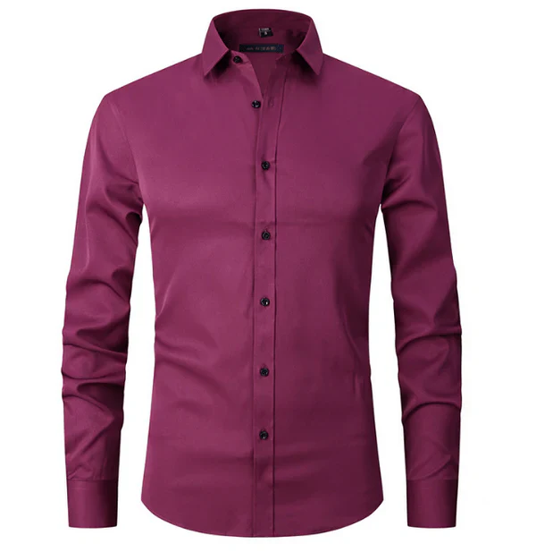 Sleek Men's Dress Shirt | Slim Fit, Versatile Style 5