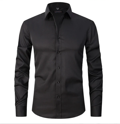 Sleek Men's Dress Shirt | Slim Fit, Versatile Style 6