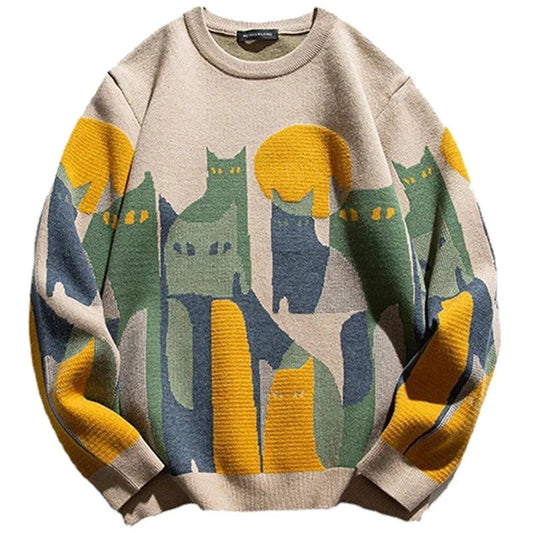 Sleek Men's Pullover | Soft Fabric, Cozy Oversized Fit 0
