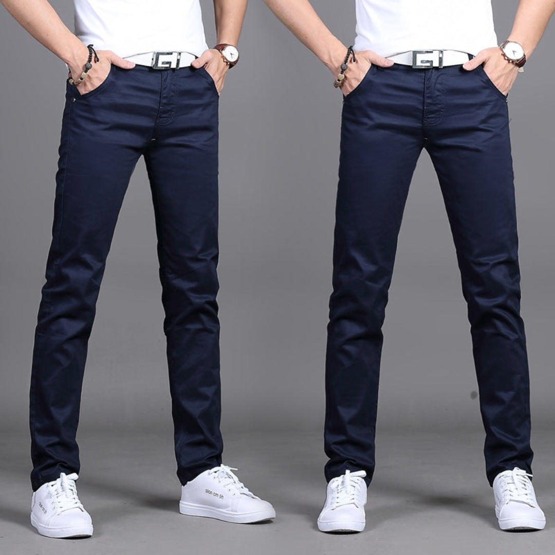 Sleek Men's Trousers | Slim Fit, Versatile Style 1